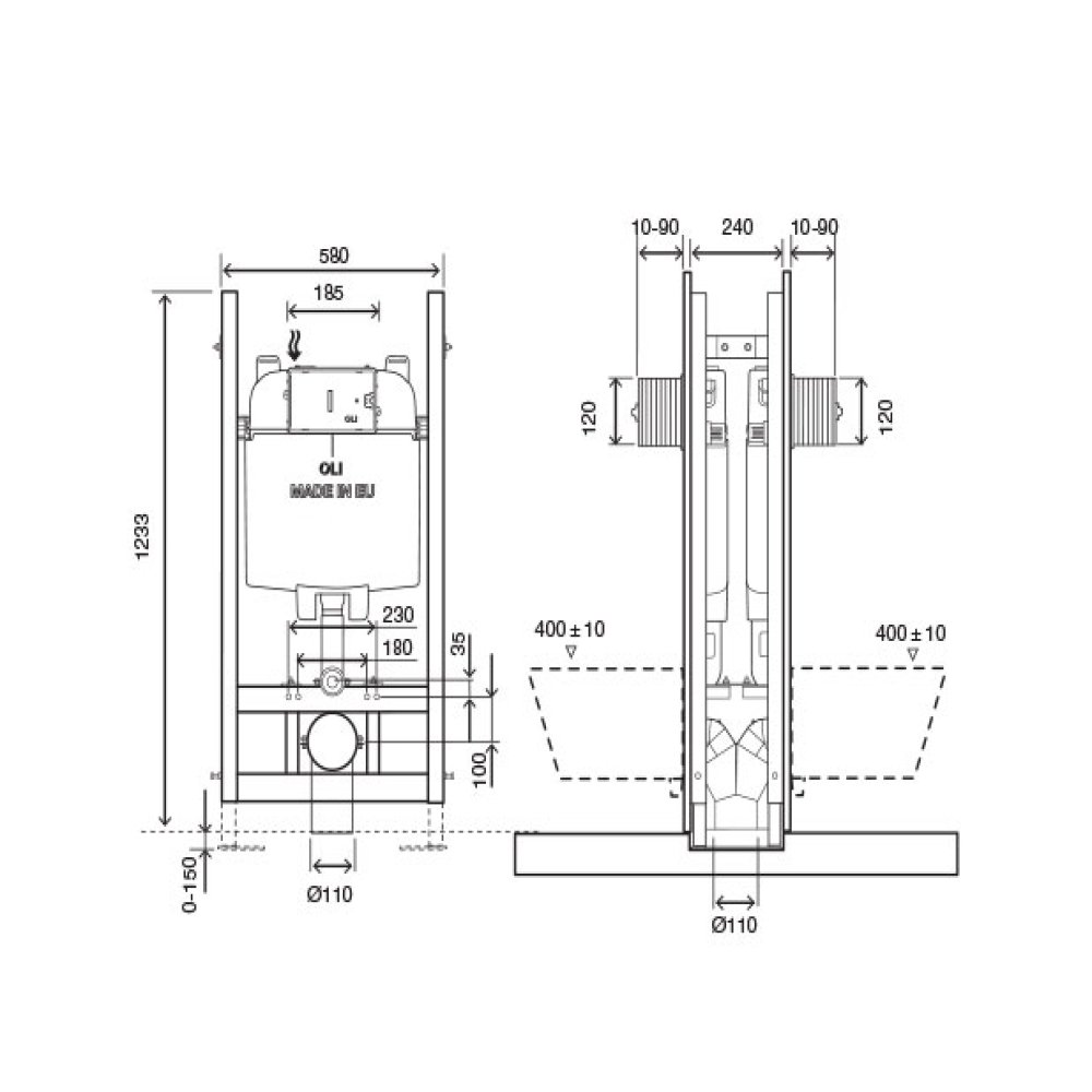 OLI74-Plus-Free-standing-Double-Sanitarblock-600859